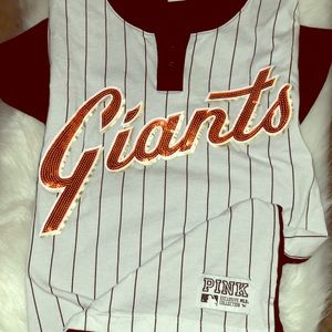 VS PINK SF Giants MLB Jersey
